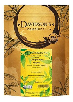 Davidson's Organics Gunpowder Green Tea, 16 oz