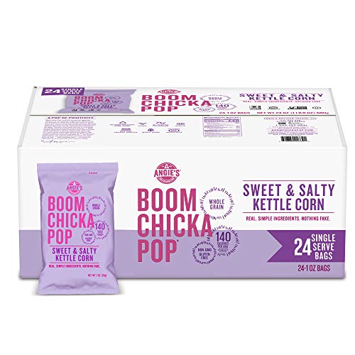 Angie's BOOMCHICKAPOP Sweet & Salty Kettle Corn, 24 Pack