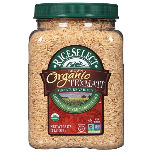 RiceSelect Organic Texmati Brown Rice, 32 oz