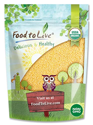 Food to Live Organic Hulled Millet, 1 Pound