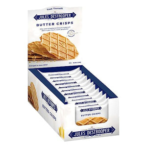 Jules Destrooper Mini Butter Crisp Snack Packs, 12 Packs