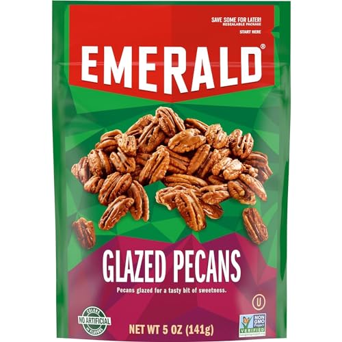 Emerald Nuts Glazed Pecans, 5 Ounce (2-Pack)