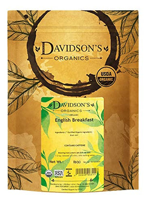 Davidson's Organics English Breakfast Loose Leaf Tea