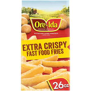 Ore-Ida Extra Crispy Fast Food French Fries, 26 oz Bag