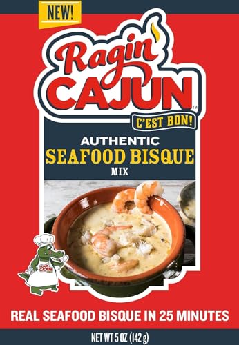 Ragin Cajun Seafood Bisque Mix, 5 oz (Pack Of 6)