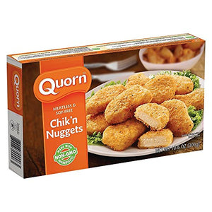 QUORN Chik'n Nuggets Meatless and Soy Free, 10.6 Oz (Pack of 12)