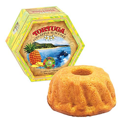 TORTUGA Hawaiian Pineapple Rum Cake, 16oz