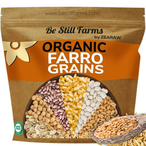 Be Still Farms Organic Farro Grain (4.8 lb)