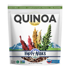 Happy Andes Tri-Color Quinoa, 48 Oz