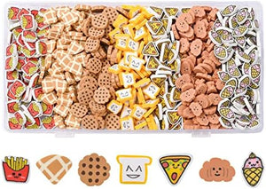 LiQunSweet Handmade Polymer-Clay Food Slice for DIY Crafts, 105g