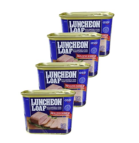 ASSI Luncheon Loaf 340g (Pack of 4)