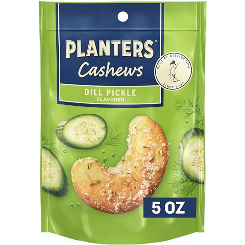 PLANTERS Dill Pickle Cashews, 5oz Bag