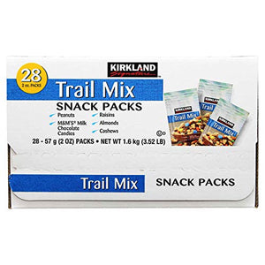 KIRKLAND SIGNATURE Trail Mix Snack Pack, 3.52 Lb