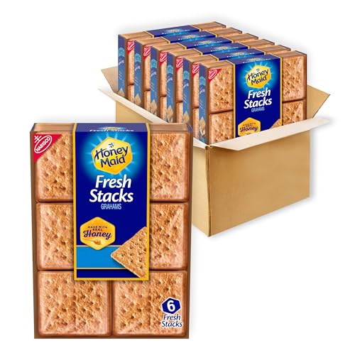 Honey Maid Fresh Stacks Graham Crackers, 6 - 12.2 oz Boxes