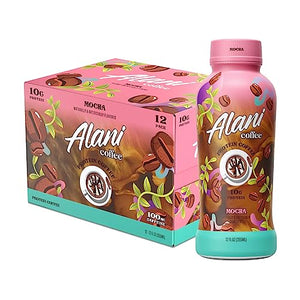 Alani Nu Protein Coffee Mocha, 12 Fl Oz, 12 Pack