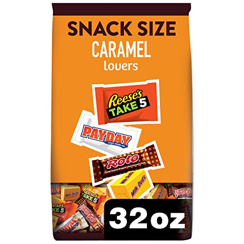 Hershey Assorted Caramel Flavored Snack Size, 32.08 oz