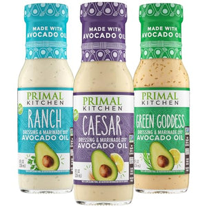 Primal Kitchen Dressing Variety Pack, 8 fl oz, Pack of 3