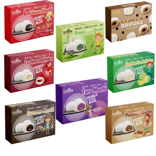 Japanese Mochi 8 Variety Pack in Fusion Select Gift Box