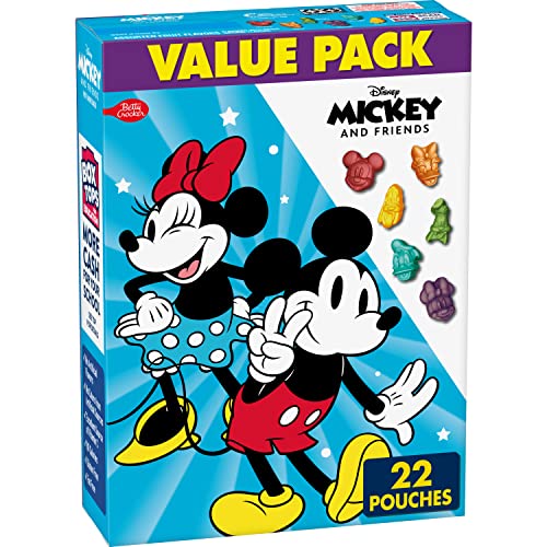 Mickey & Friends Fruit Flavored Snacks, 22 ct