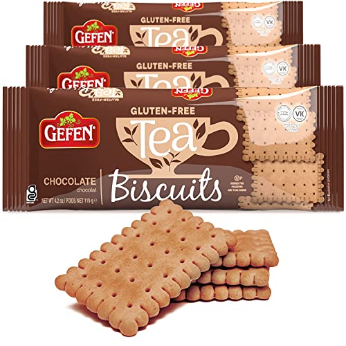 Gefen Gluten Free Chocolate Tea Biscuits 4.2oz (3 Pack)