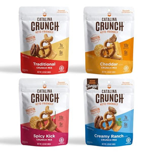 Catalina Crunch Protein Snack Mix Variety Pack, 4 Pack