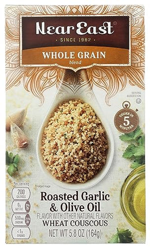 Near East Couscous, Roasted Garlic & Olive Oil, 5.8 oz