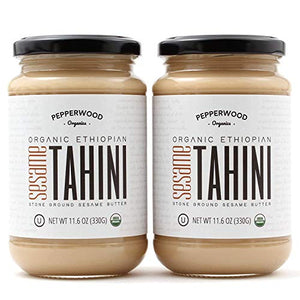 Organic Ethiopian Sesame Tahini Paste, 11.6 Ounce (2-Pack)