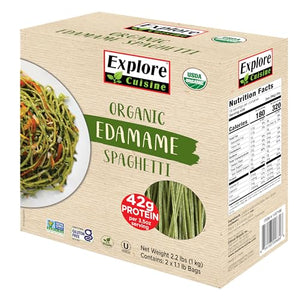 Explore Cuisine Organic Edamame Spaghetti, 2.2 lbs