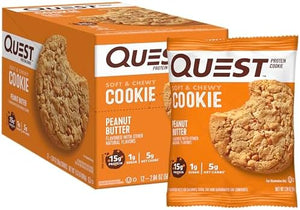 Quest Nutrition Peanut Butter Protein Cookie, 12 Count