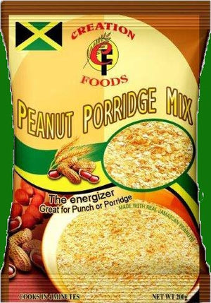 Creation Foods Jamaican Peanut Porridge Mix, 200g