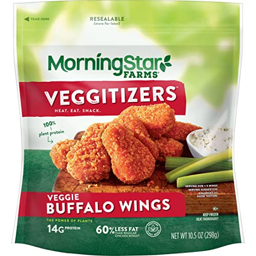 MorningStar Farms Veggitizers Meatless Chicken Wings, 10.5oz