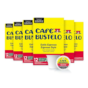 Café Bustelo Espresso Style K-Cup Pods, 72 Count