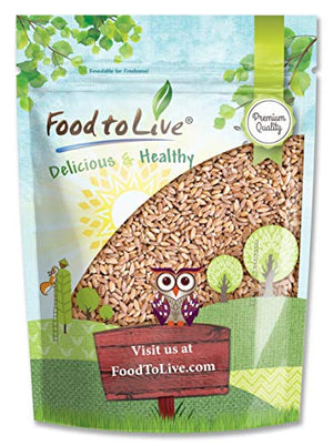 Food to Live Pearled Farro Grain, 1 Pound