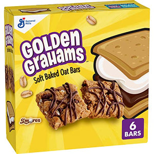 Golden Grahams S'mores Soft Baked Oat Bars, 6 ct