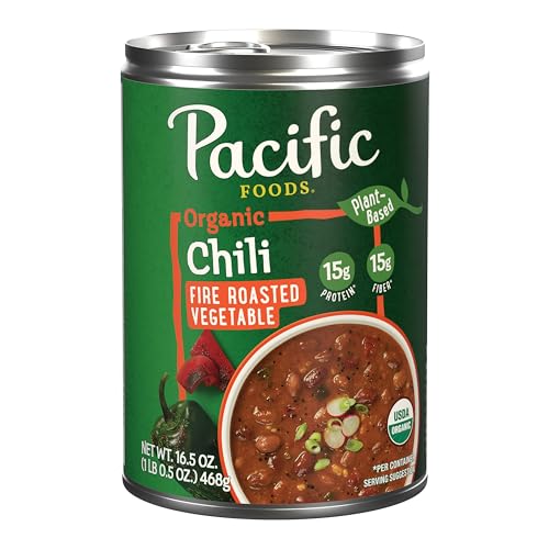 Pacific Foods Organic Fire Roasted Vegetable Chili, 16.5 oz