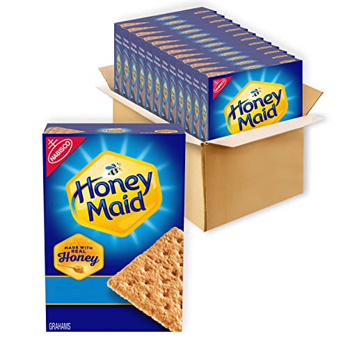 Honey Maid Honey Graham Crackers, 14.4 Ounce (Pack of 12)