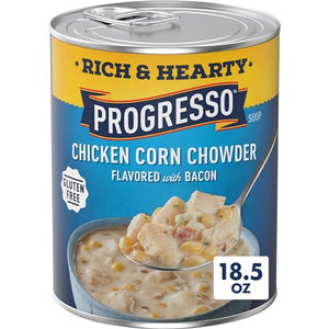 Progresso Rich & Hearty Chicken Corn Chowder Canned Soup