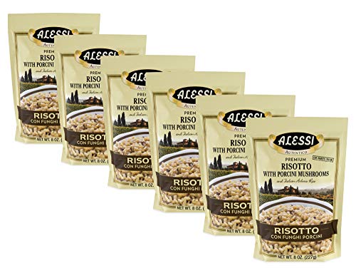 Alessi Porcini Mushroom Farro, 6 Pack