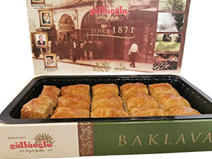 Gulluoglu's Turkish Pistachio Baklava, 14 Pieces, Fresh from Istanbul