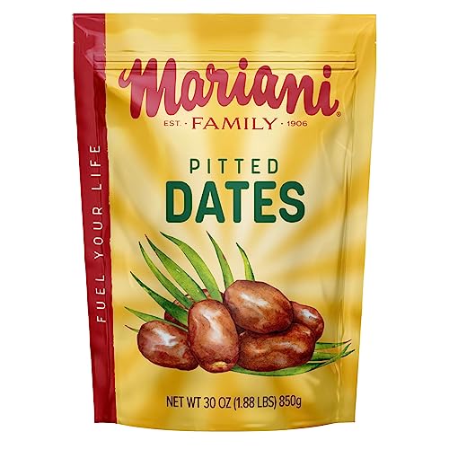 Mariani Pitted Dates, 30 oz, Resealable Bag