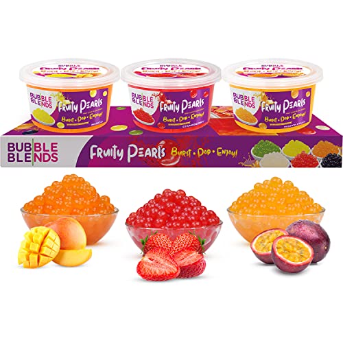 Bubble Blends Popping Boba Variety Pack, 3 x 1lb