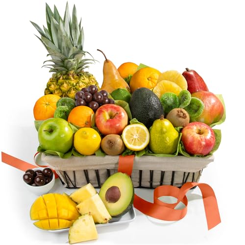 A Gift Inside Tropical Abundance Fruit Basket