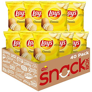 Lay's Classic Potato Chips, 1 oz (40 Pack)