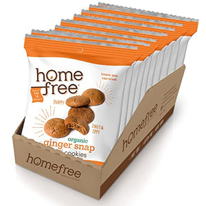 Homefree Mini Ginger Snap Cookies, 0.95 oz. (Pack of 10)