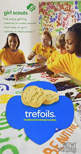 Girl Scout Cookies Trefoils - 1 Box (36 Cookies)