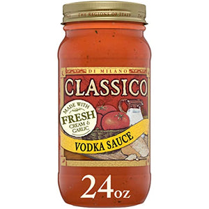 Classico Vodka Tomato Pasta Sauce, 24 oz Jar