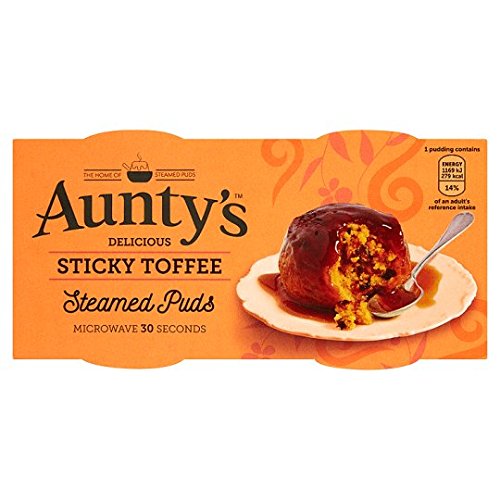 Auntys Sticky Toffee Puddings, 2 x 95G