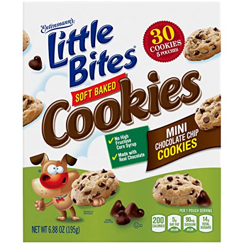 Entenmann's Little Bites Chocolate Chip Cookies, 5 Count