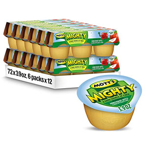 Mott's Mighty Honeycrisp Apple Applesauce, 3.9 Oz, 72 Count