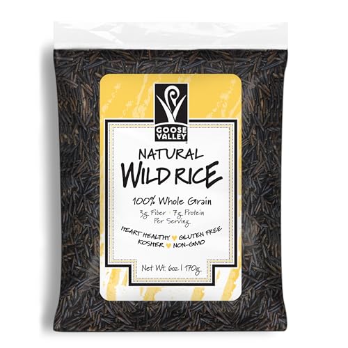 Goose Valley Jumbo Wild Rice, 6 Ounce